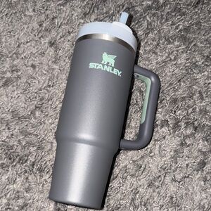 Stanley Matte Gray Travel Mug with Handle